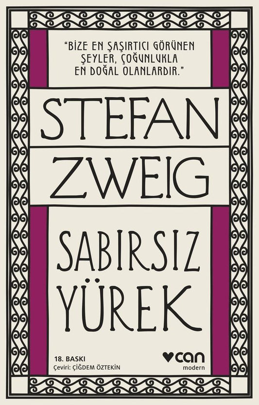 Sabırsız Yürek - Can Yayınları Kitap