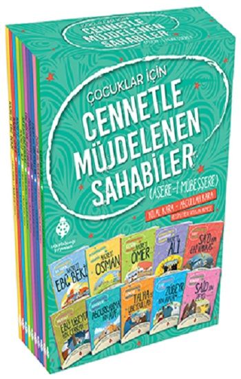Çocuklar İçin Cennetle Müjdelenen Sahabiler Seti (10 Kitap Takım) - Uğurböceği Yayınları Kitap