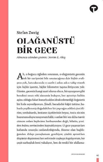 Olağanüstü Bir Gece - Turkuvaz Kitap Kitap