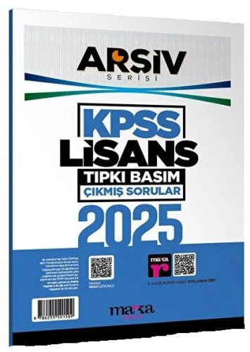 Marka Yayınları 2025 KPSS Lisans Çıkmış Sorular - Marka Yayınları Kitap