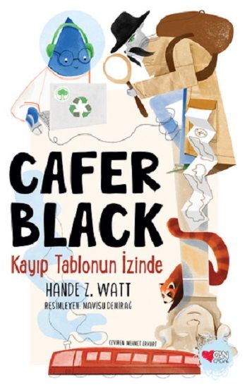 Kayıp Tablonun İzinde / Cafer Black 1 - Can Çocuk Yayınları Kitap