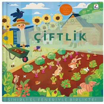 Yıldız Gibi Parla – Çiftlik (Sihirli El Feneriyle Birlikte) (Board Book) - İndigo Çocuk Kitap