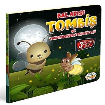 Bal Arısı Tombiş ve Yardımsever Ateş Böceği - 0-6 Yaş Yayınları Kitap