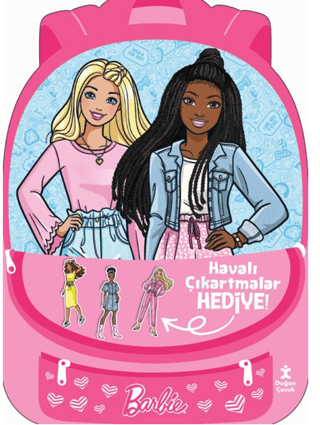 Barbie – Parıltılı Tatil Çantam Etkinlik ve Boyama Kitabı - Doğan Çocuk Kitap