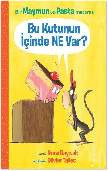Bir Maymun ve Pasta Macerası - Bu Kutunun İçinde Ne Var? - Domingo Yayınevi Kitap