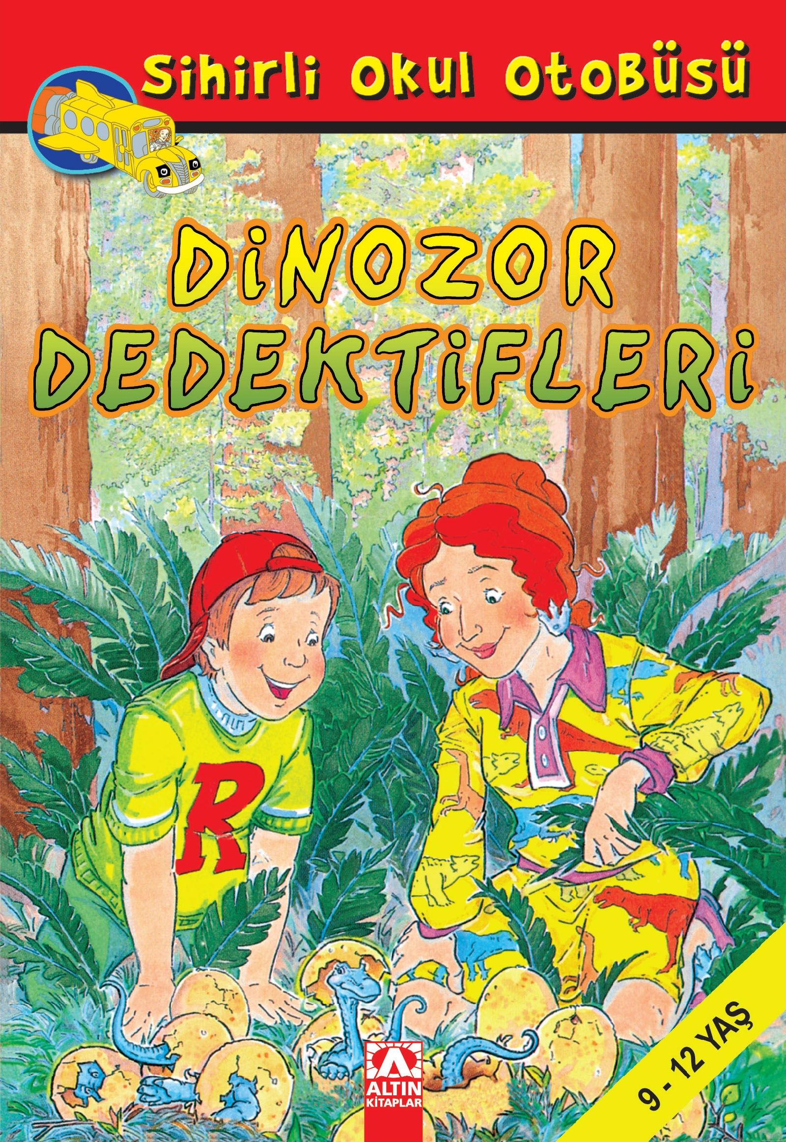 Sihirli Okul Otobüsü - Dinazor Dedektifleri - Altın Kitaplar - Özel Ürün Kitap