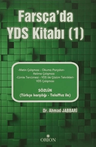 Farsçada YDS Kitabı 1 - Orion Kitabevi Kitap