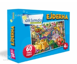 60 Parça Puzzle – Ejderha - Aklımda Zeka Oyunları Kitap