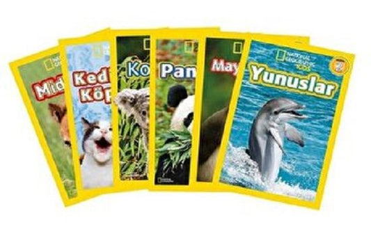 National Geographic Kids - Sevimli Hayvanlar Seti 6 Kitap - Beta Kitap Kitap