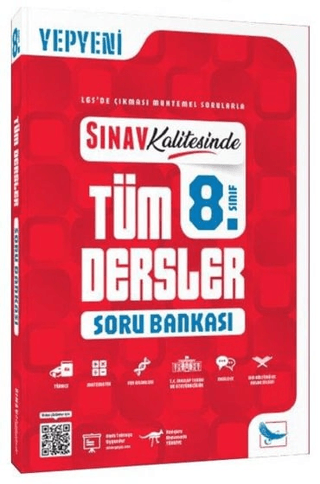 Sınav Kalitesinde 8. Sınıf LGS Tüm Dersler Soru Bankası - Sınav Yayınları Kitap