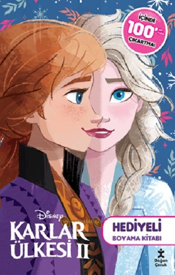 Disney Karlar Ülkesi 2 100 Çıkartma Hediyeli Boyama Kitabı - Doğan Çocuk Kitap