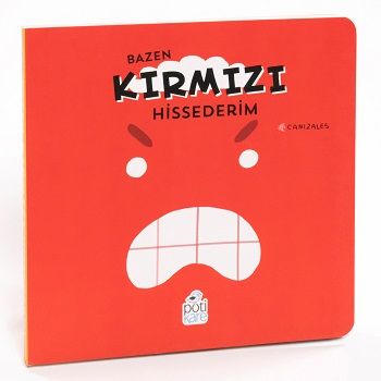 Bazen Kırmızı Hissederim (Ciltli) - Pötikare Yayıncılık Kitap