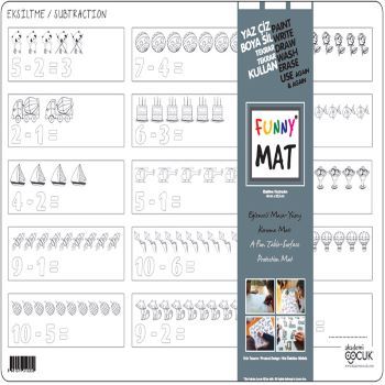 Funny Mat - Eksiltme - Akademi Çocuk - Funny Mat Kitap