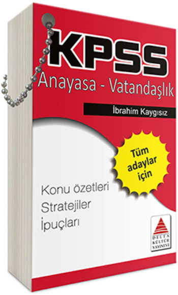 Delta KPSS Anayasa-Vatandaşlık Strateji Kartları - Delta Kültür Yayınevi Kitap