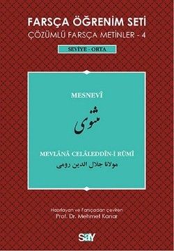 Farsça Öğrenim Seti / Çözümlü Farsça Metinler - 4 Seviye - Orta - Say Yayınları Kitap