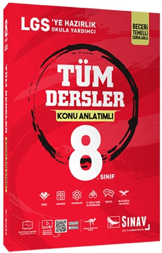 8. Sınıf Tüm Dersler Konu Anlatımlı - Sınav Yayınları Kitap