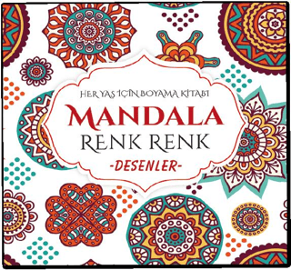 Mandala Renk Renk Desenler - Evrensel İletişim Yayınları Kitap