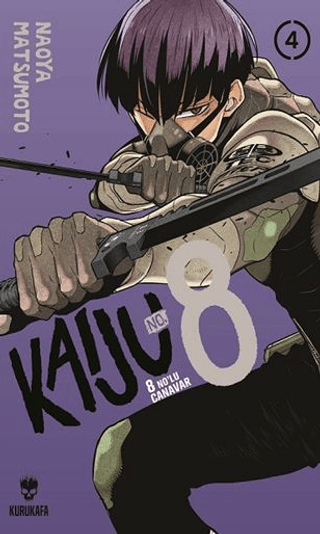 Kaiju No: 8 - 8 No’lu Canavar 4 - Kurukafa Kitap