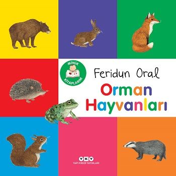 Minik Kitaplarım – Orman Hayvanları - Yapı Kredi Yayınları Kitap