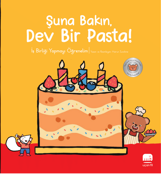 Şuna Bakın Dev Bir Pasta - Uçan Fil Yayınları Kitap