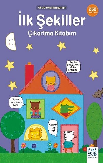 İlk Şekiller Çıkartma Kitabım - 1001 Çiçek Kitaplar Kitap
