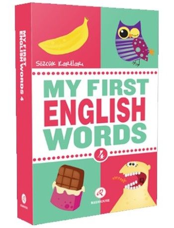 My First English Words 4 (Sözcük Kartları) - Redhouse Kidz Yayınları Kitap