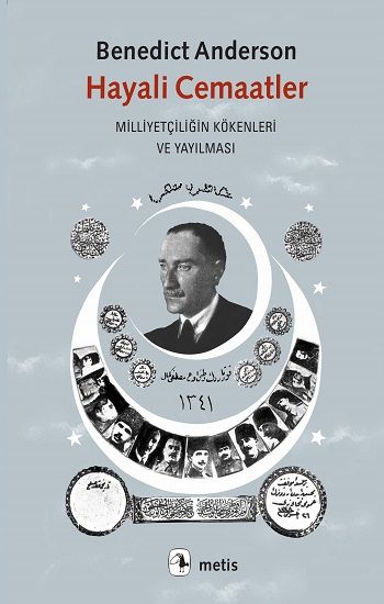 Hayali Cemaatler Benedict Anderson Türkçe kitap kapağı