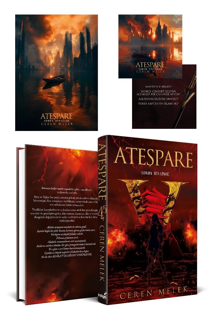 Ateşpare 4,5 – Sonun Ötesinde (Ciltli) - İndigo Kitap Kitap
