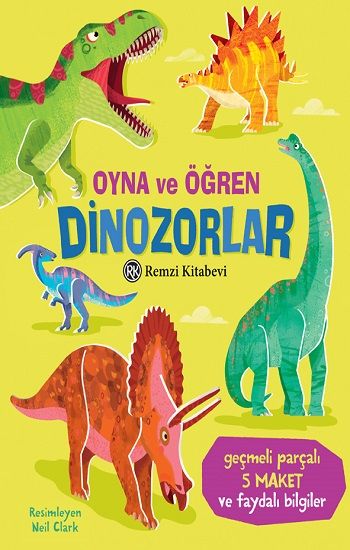 Oyna ve Öğren Dinozorlar - Remzi Kitabevi Kitap