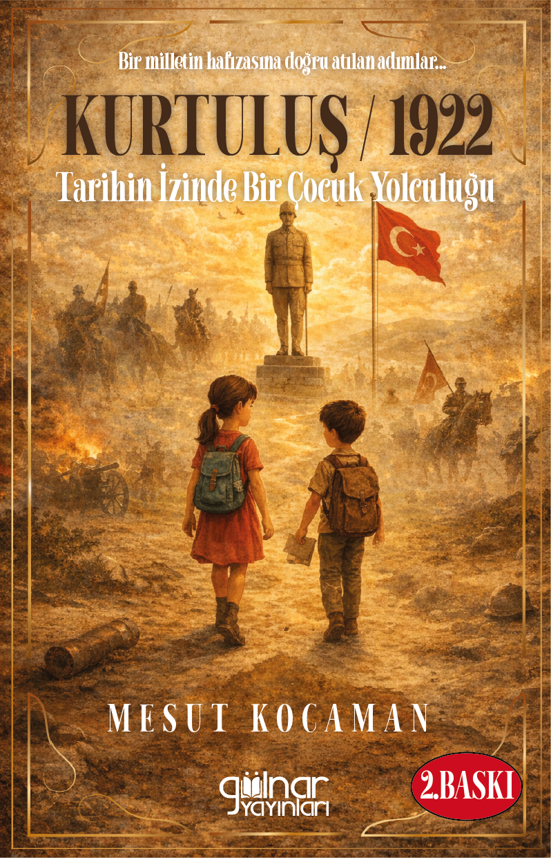 Kurtuluş 1922 Tarihin İzinde Bir Çocuk Yolculuğu - Gülnar Yayınları Kitap