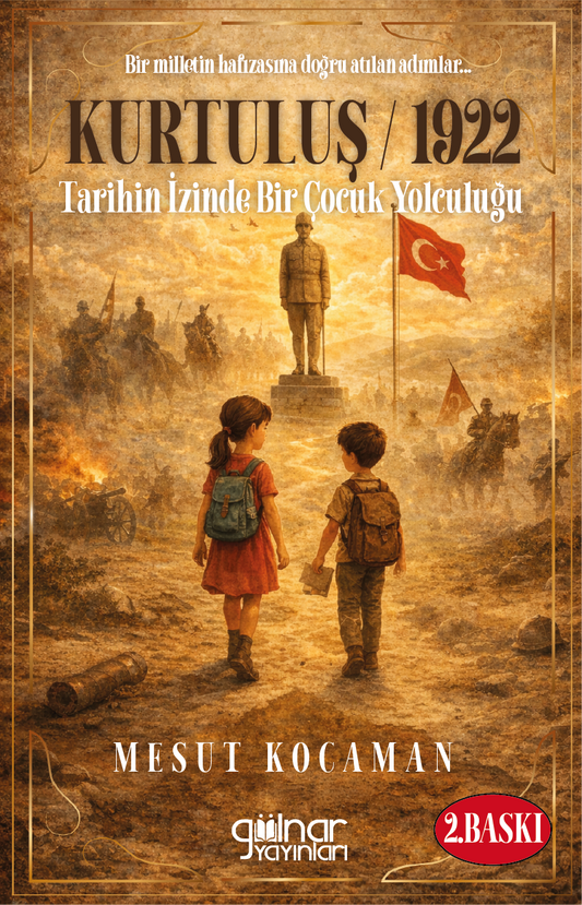 Kurtuluş 1922 Tarihin İzinde Bir Çocuk Yolculuğu - Gülnar Yayınları Kitap