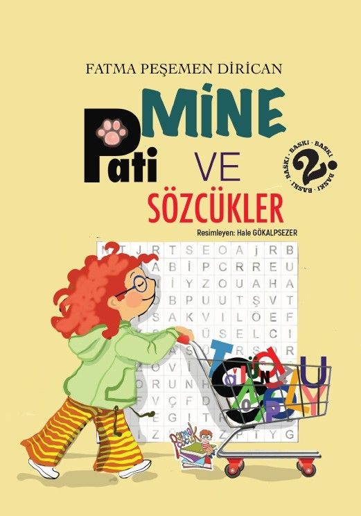 Mine, Pati ve Sözcükler - Parmak Çocuk Yayınları Kitap