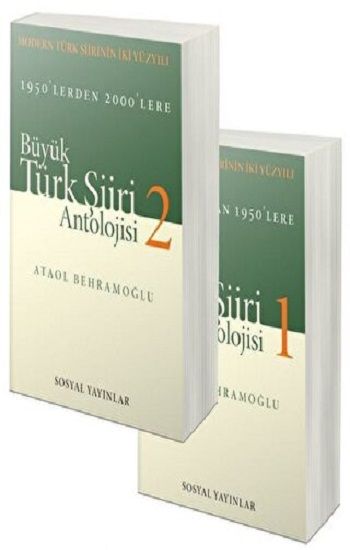 Büyük Türk Şiiri Antolojisi (2 Cilt Takım) - Sosyal Yayınları Kitap