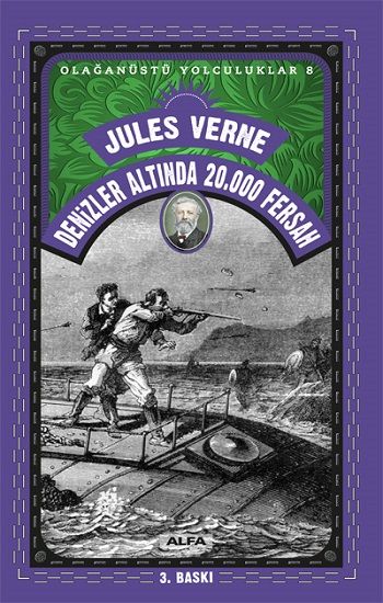 Denizler Altında 20.000 Fersah - Olağanüstü Yolculuklar 8 - Alfa Yayınları Kitap