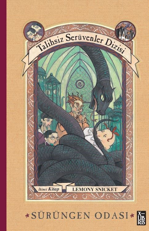 Talihsiz Serüvenler Dizisi 2 - Sürüngen Odası - X-Libris Kitap