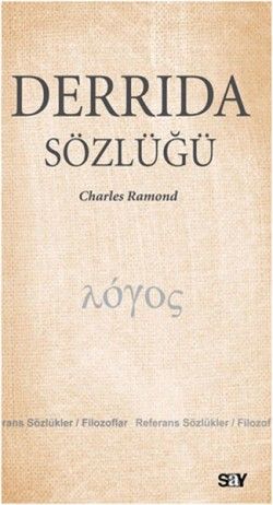 Derrida Sözlüğü Charles Ramond Türkçe kitap kapağı