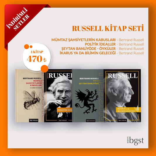 Russell Kitap Seti (4 Kitap Takım) - Bgst Yayınları Kitap