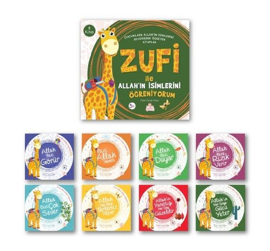 Zufi ile Allah’ın İsimlerini Öğreniyorum (8 Kitap) - Nesil Çocuk Yayınları Kitap