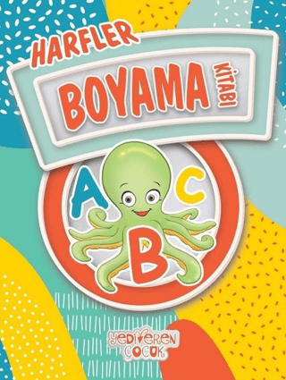 Harfler Boyama Kitabı - Yediveren Çocuk Kitap