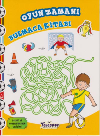 Oyun Zamanı - Bulmaca Kitabı - Teleskop Popüler Bilim Kitap