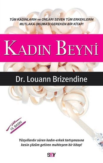 Kadın Beyni Louann Brizendine Türkçe kitap kapağı