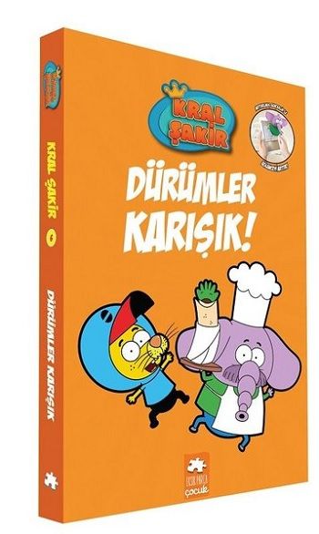 Kral Şakir 6 -Dürümler Karışık (Ciltli) - Eksik Parça Yayınları Kitap