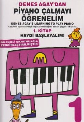 Denes Agay'dan Piyano Çalmayı Öğrenelim 1. Kitap - Porte Müzik Eğitim Merkezi Kitap