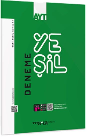 AYT Yeşil Deneme Yeni Nesil Tamamı Video Çözümlü - Marka Yayınları Kitap