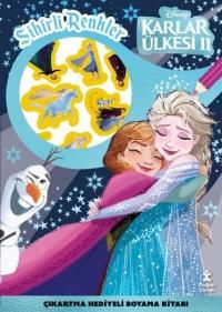 Disney Karlar Ülkesi 2 - Sihirli Renkler Çıkartma Hediyeli Boyama Kitabı - Doğan Çocuk Kitap
