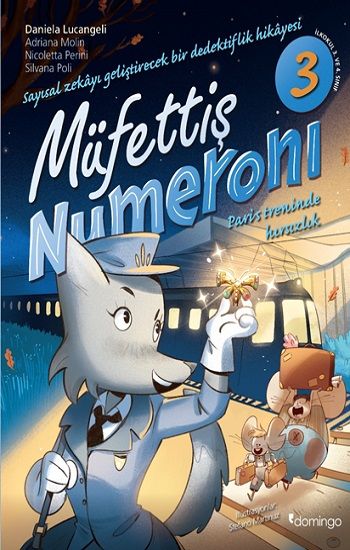 Müfettiş Numeroni 3 - Paris Treninde Hırsızlık - Domingo Yayınevi Kitap