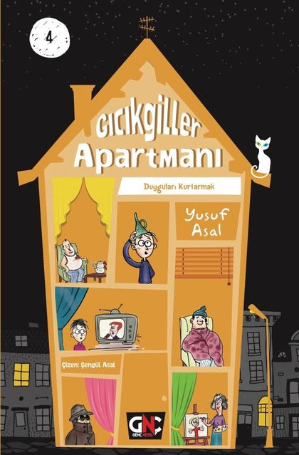 Gıcıkgiller Apartmanı 4 (Ciltli) - Nesil Genç Kitap