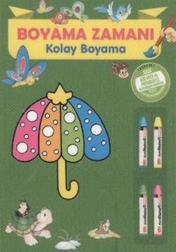 Boyama Zamanı: Kolay Boyama - Parıltı Yayınları Kitap