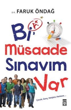 Bi Müsaade Sınavım Var Faruk Öndağ Türkçe kitap kapağı