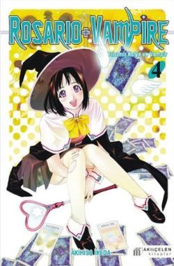 Rosario + Vampire - Tılsımlı Kolye ve Vampir 4 - Akıl Çelen Kitaplar Kitap